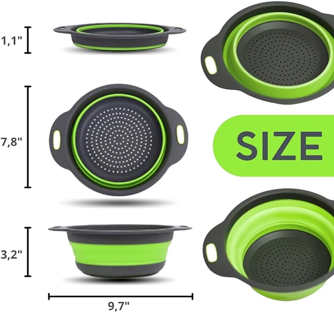 Small Collapsible Colander - Image 2