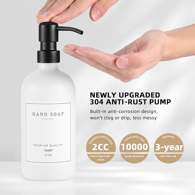 Glass Soap Dispenser - Image 6