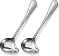2 Pcs Gravy Ladle with Pour Spout 7.8'' Stainless Steel Small Ladle Sauce Soup by Unknown
