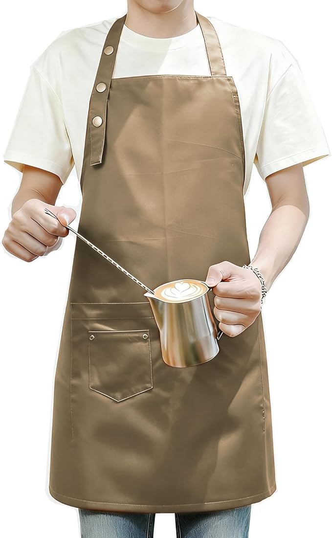 Art Aprons for Painting Pottery Ceramics, Mens Women Kitchen Cooking Aprons by MORNITE