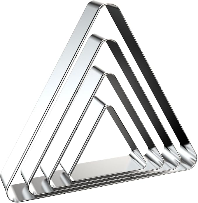 Triangle Cookie Cutter Set by QAAQS