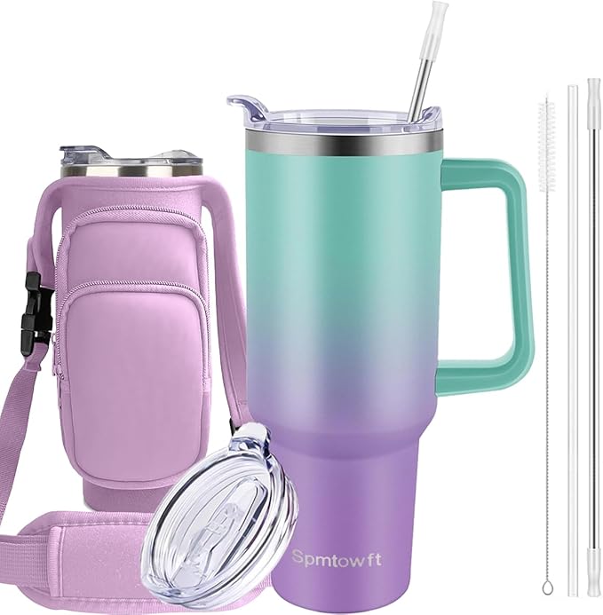 40oz Stainless Steel Double Vacuum Tumbler by Spmtowft