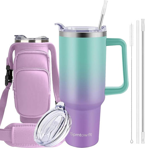 40oz Stainless Steel Double Vacuum Tumbler by Spmtowft