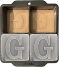 Monogrammed Ice Cubes Mold by ZX
