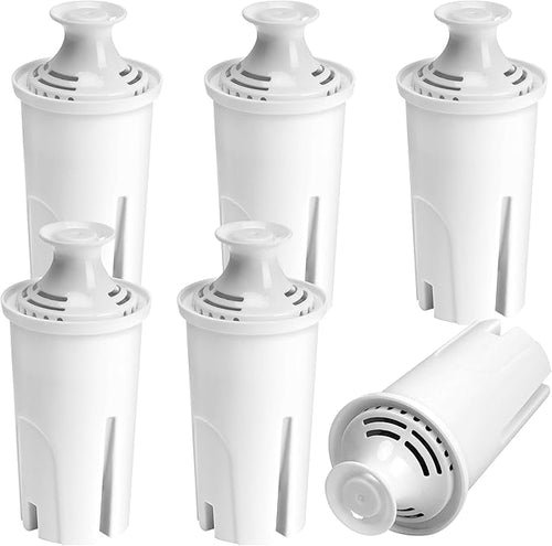 6-Pack Replacement Filter for Brita Pitcher and Dispensers, Water Filters by YourHomeApplianceMates