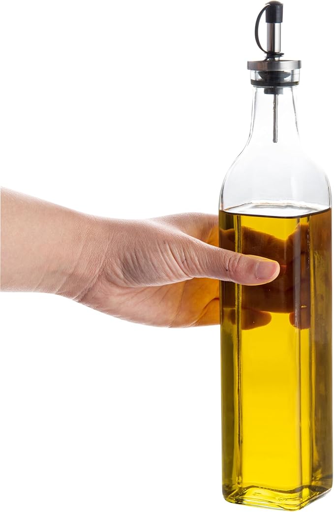 Restaurantware RW Base 16.9 Ounce Olive Oil Dispenser 1 Kitchen Oil Dispenser - Image 8