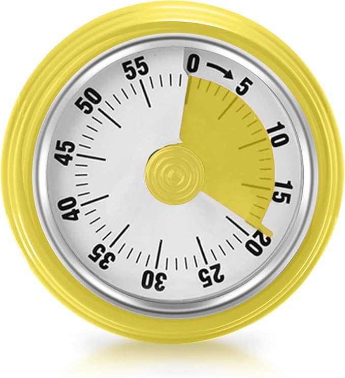 Visual Timer, Teeloray 60-Minute Countdown Timer, Kitchen Timer by Teeloray