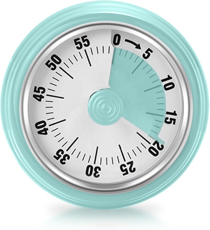 Visual Timer, Teeloray 60-Minute Countdown Timer, Kitchen Timer by Teeloray