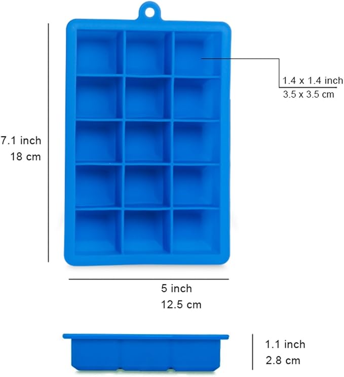AYI&AYEE Silicone Ice Cube Trays - Image 3