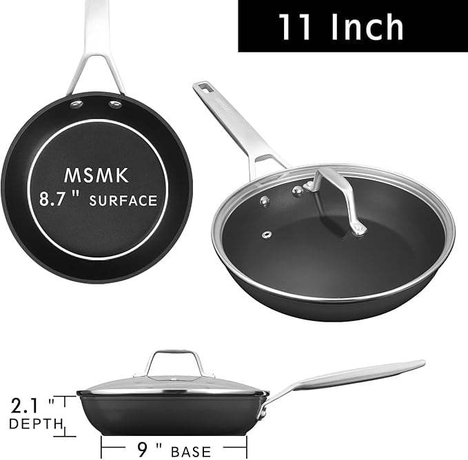 MsMk 11 Inch Nonstick Frying Pan