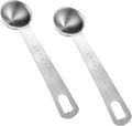 Measuring Spoons, Small Metal Teaspoons by Mozeat+Lens