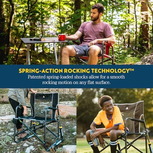 GCI OUTDOOR Freestyle Rocker Camping Chair | Portable Folding Rocking Chair w...
