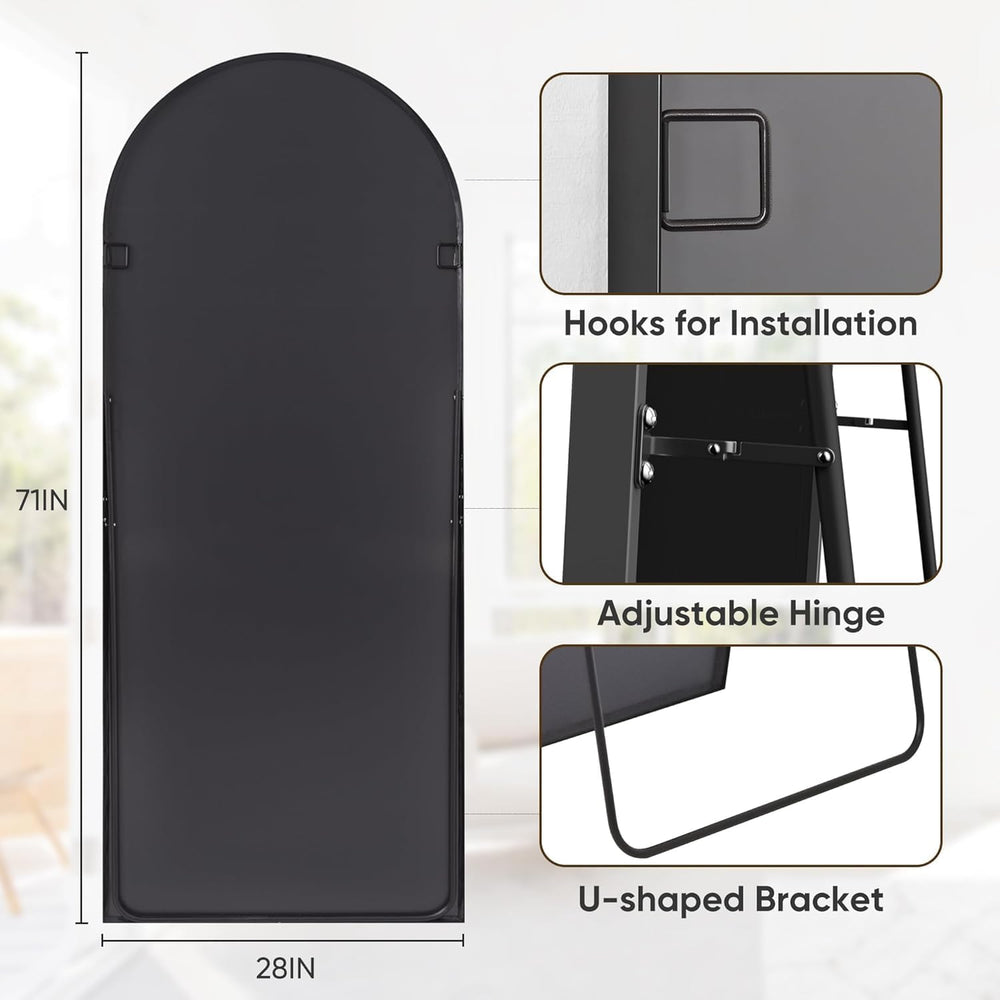 AUYHM Floor Length Mirror,Nano Glass Oversized Mirror Full Length,34"x76...