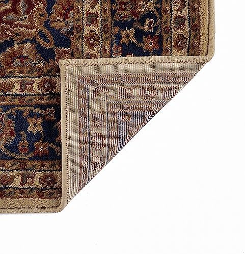 Kirsten Traditional Oriental Ivory Rectangle Area Rug, 8' x 10'