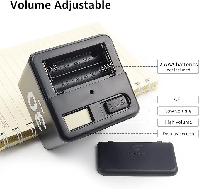 Feilifan Flip Timer, Productivity Cube Timer - Image 2