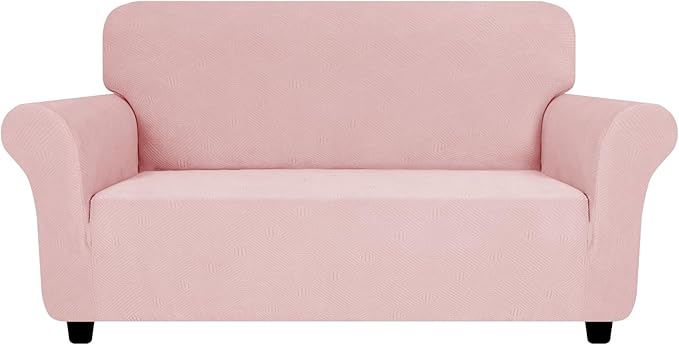 ZNSAYOTX Super Stretch Loveseat Covers, New Striped Love Seat Slipcover - Image 6