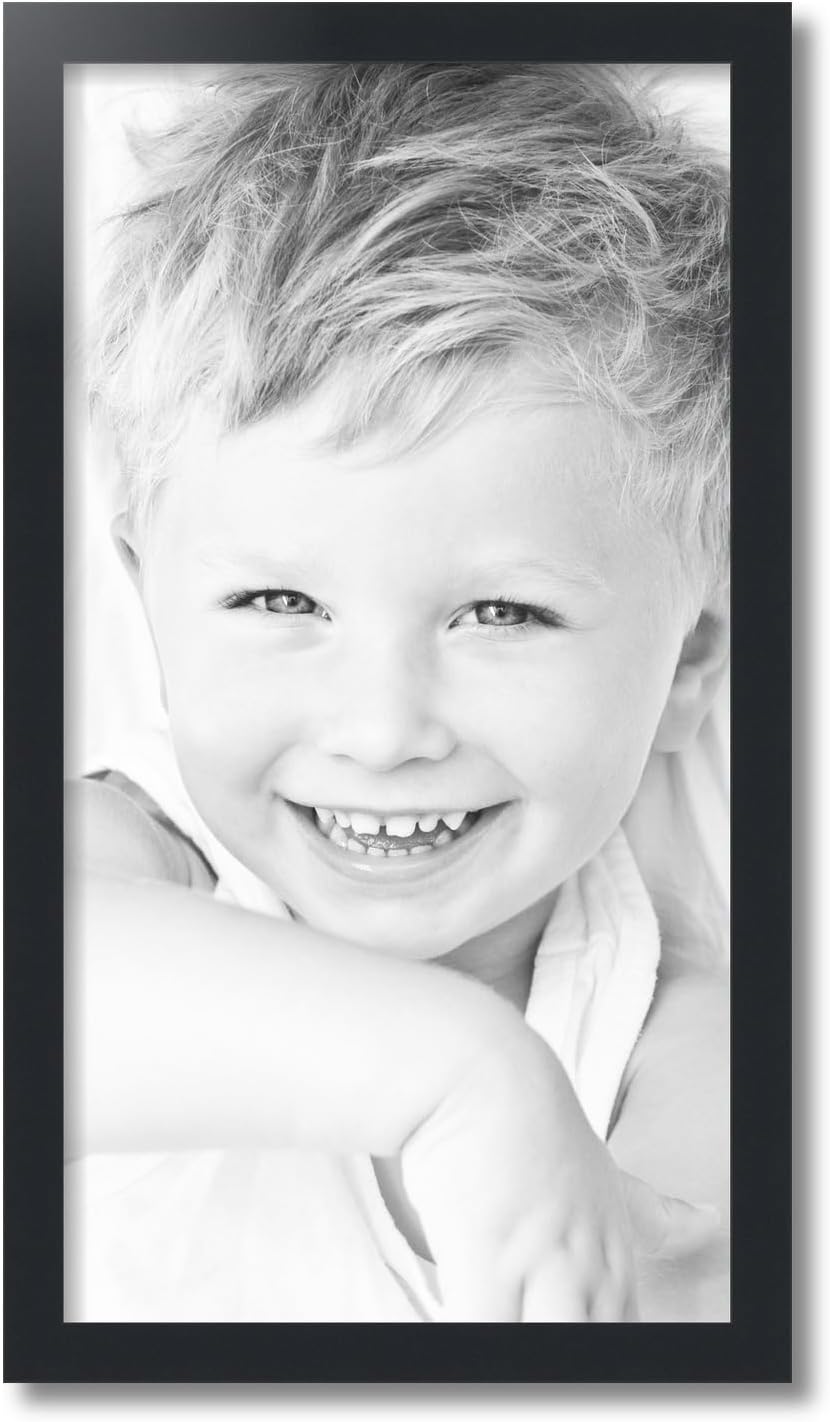 ArtToFrames 14x26 Inch Black Picture Frame, This 1.2500 Inch Custom Poster Fr...