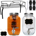 Accguan 1-Gallon Drink Dispenser, Glass Water Dispenser by Accguan