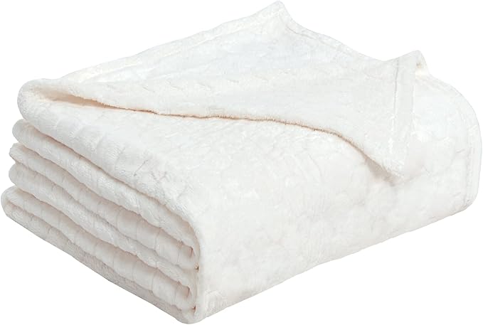 TOONOW Fleece Blanket Fuzzy Plush Throw Blanket 50" x 60", Super Soft Fluffy - Image 7