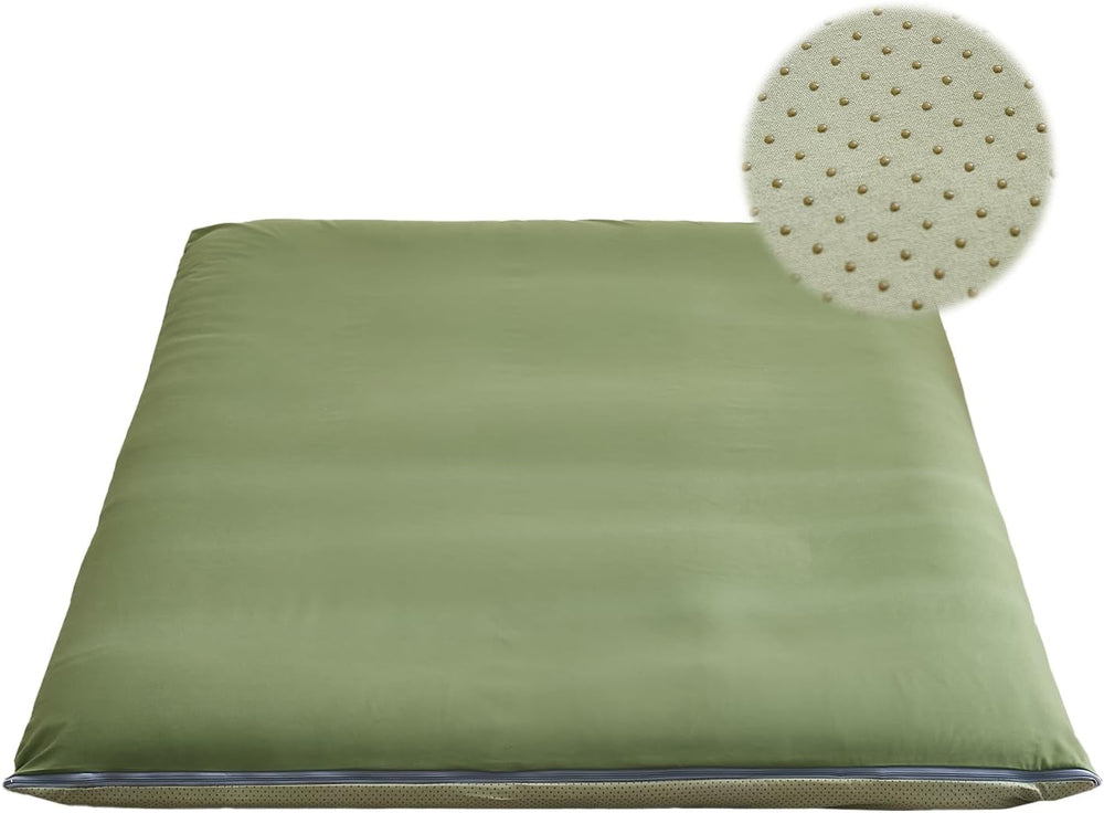 Futon Mattress Cover, Zippered Japanese Floor Mattress Cover
