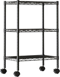 DUMOS 3-Tier Metal Wire Storage Shelves, Adjustable Standing Storage Rack Shelf by DumosLifestyle