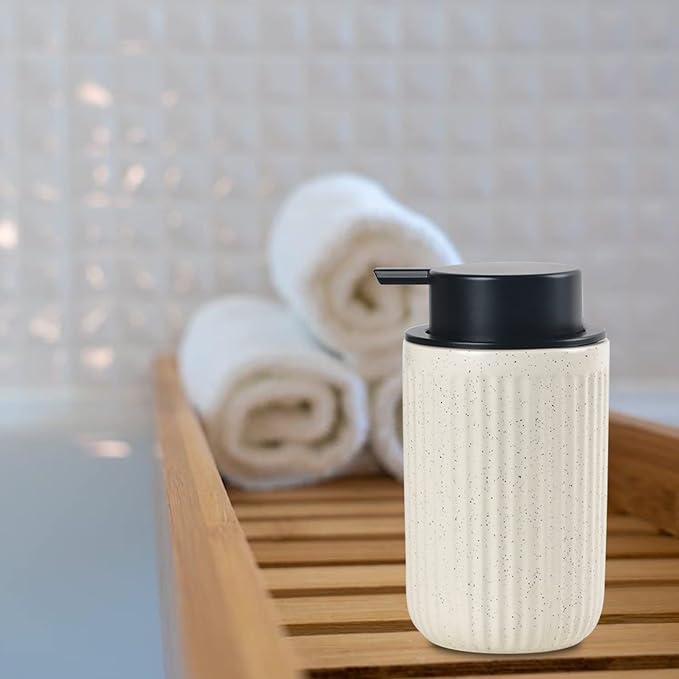 BosilunLife Beige Soap Dispenser Set - Image 6