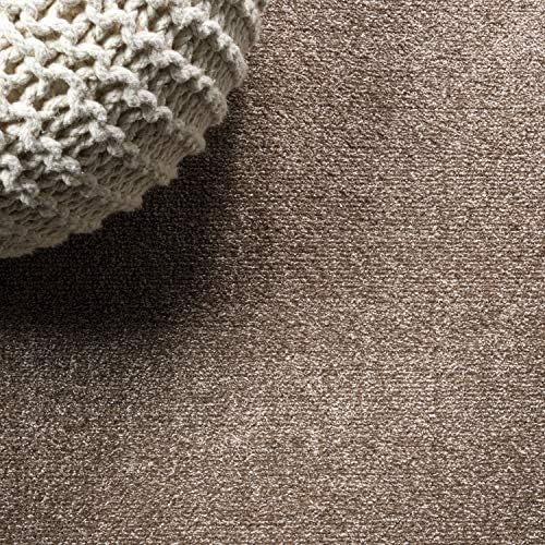JONATHAN Y Haze Solid Low-Pile Brown Indoor Area Rug 8x10, Coastal,Bohemian,M...