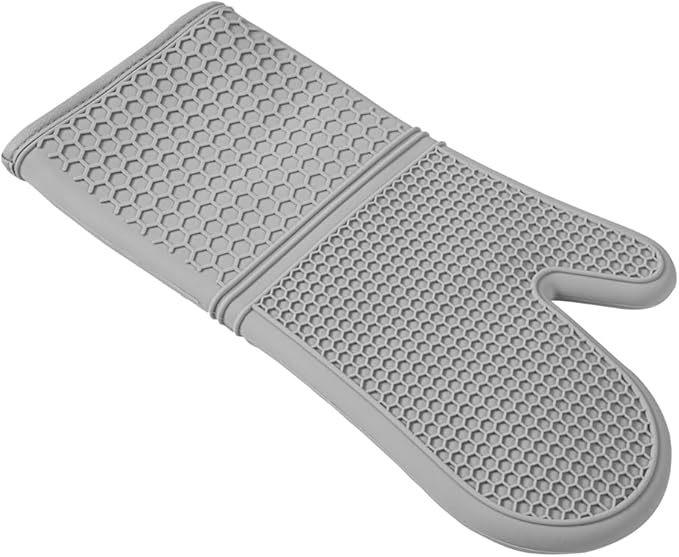 Restaurantware 2-Piece Silicone Oven Mitts Set 1 Case of 13.98 x 7.28 x 1.57 - Image 10