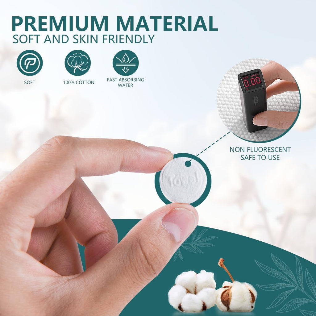 KISEER 200 Pieces Compressed Towels Portable Disposable Mini Compressed Coin Tissue Toilet Paper Tablets for Travel, Camping, Hiking, Sport, Beauty Salon, Hand Wipes