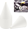 25PCS Disposable Funnels for Automotive Use, 6 oz Paper Engine Oil Funnel for by Unknown
