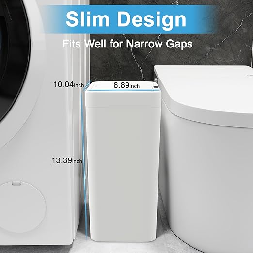 Naisu 2 Pack 4 Gal Bathroom Trash Can
