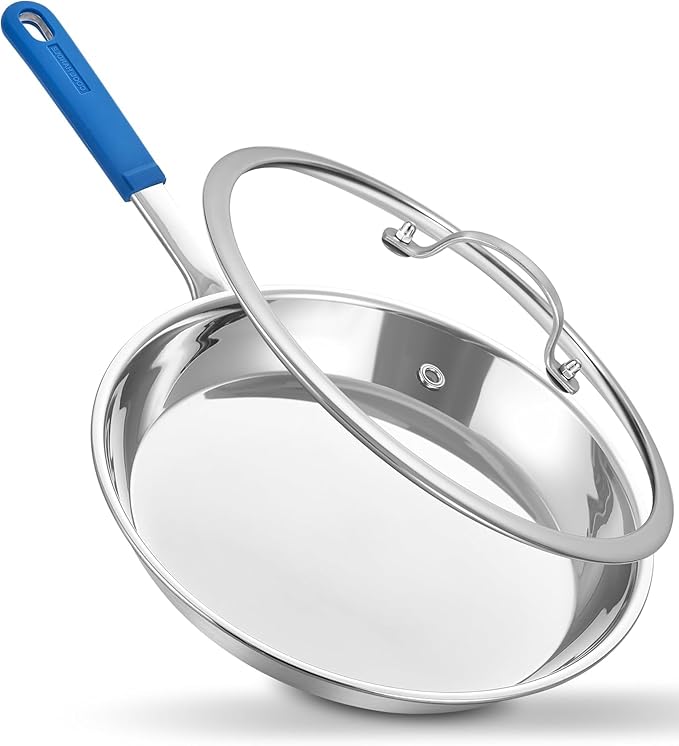 LOLIKITCH 12 In Stainless Steel Skillet by LolyKitch