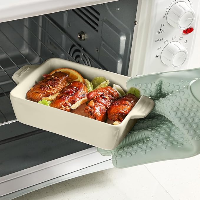 Sweejar Ceramic Baking Dish, Rectangular Small Baking Pan - Image 5