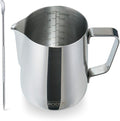 Milk Frothing Pitcher, Thicker Version 20oz Espresso Steaming Pitchers by Zroden