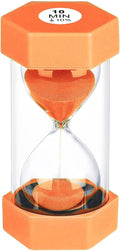 10 Minute Sand Timer Hourglass, Unbreakable Hourglass Sand Watch 10 Min by YLTIMER