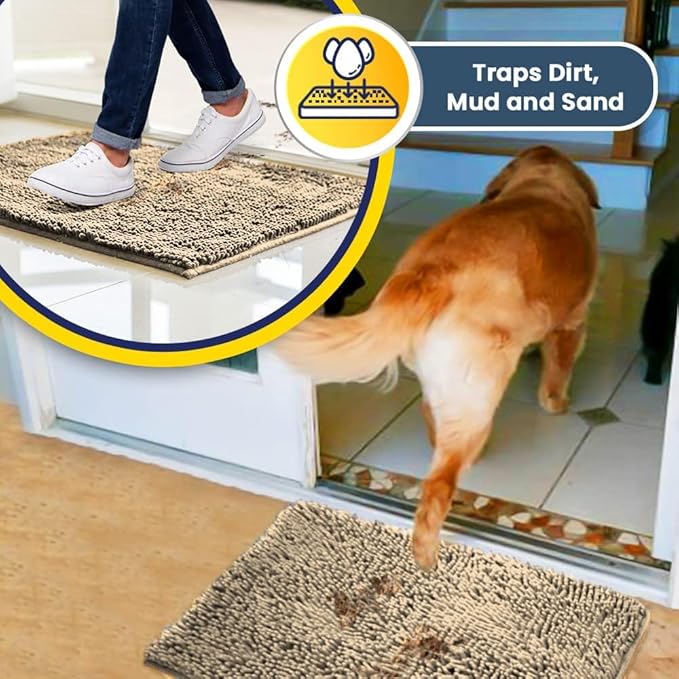 Muddy Mat® | Super Absorbent Door Mat Indoor, Microfiber Quick Dry Chenille - Image 6