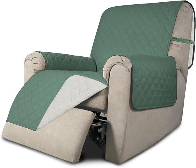 Easy-Going Recliner Chair Slipcover Reversible Sofa Cover Water Resistant Couch by Easy-Going