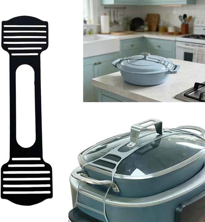 Adjustable Silicone Lid Lock Strap, Compatible - Image 6