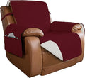 PureFit Reversible Quilted Sofa Cover, Water Resistant Slipcover Furniture by PureFit
