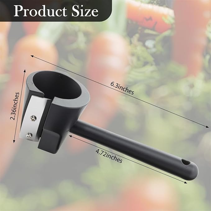 Vegetable Curler, Carrot Curler and Peeler, Spiral Shred Carving Slicer - Image 8