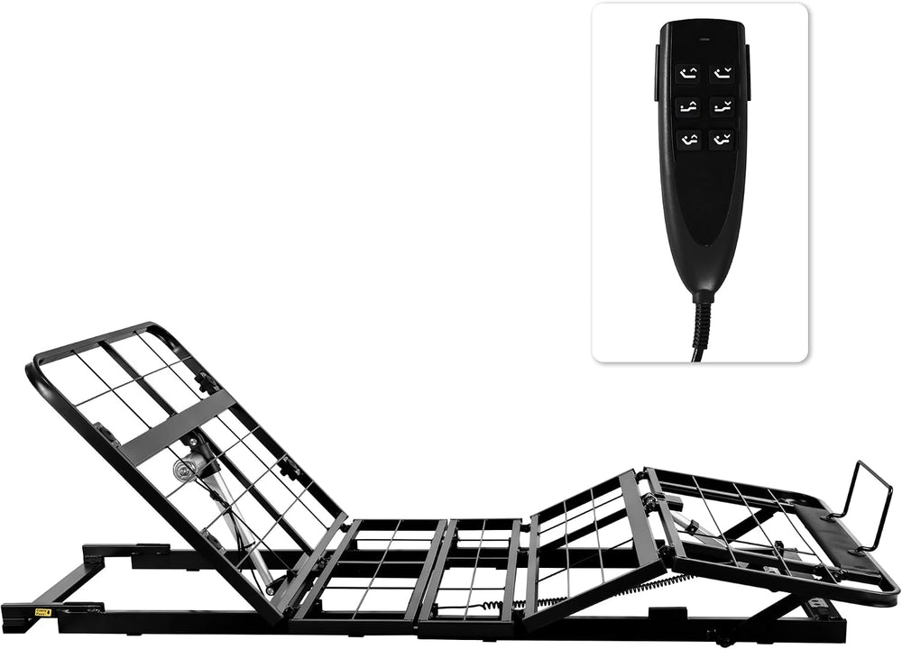 Twin XL Adjustable Bed Frame Without Legs for Rv Platform Storage Bed