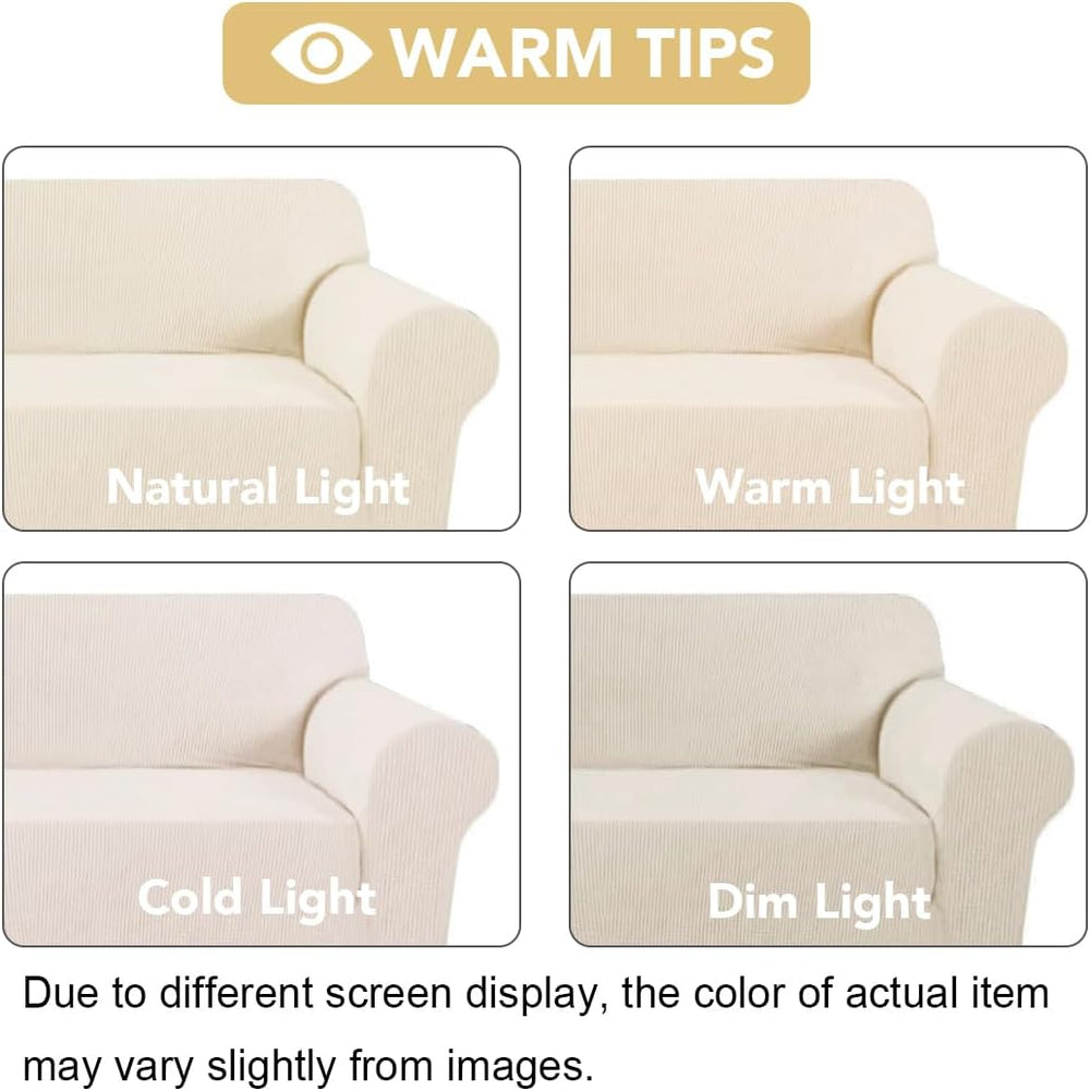 H.VERSAILTEX Stretch Chair Slipcover Sofa Cover Furniture Protector Cover Hig...