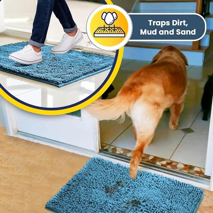 Muddy Mat® | Super Absorbent Door Mat Indoor, Microfiber Quick Dry Chenille - Image 6