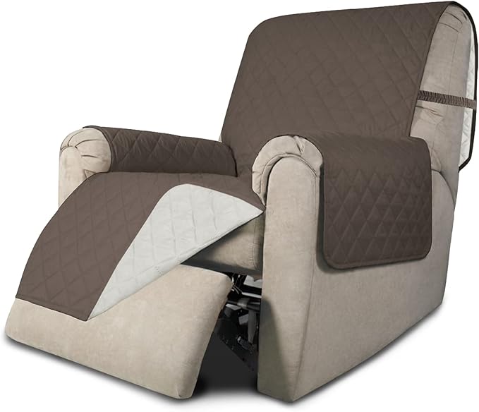 Easy-Going Recliner Chair Slipcover Reversible Sofa Cover Water Resistant Couch by Easy-Going