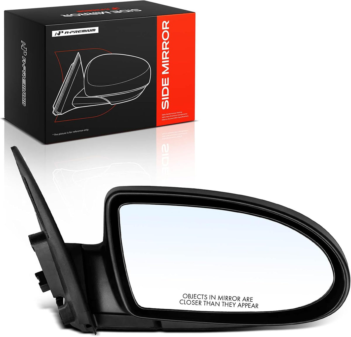 a-premium passenger side power door mirror compatible with, main product view