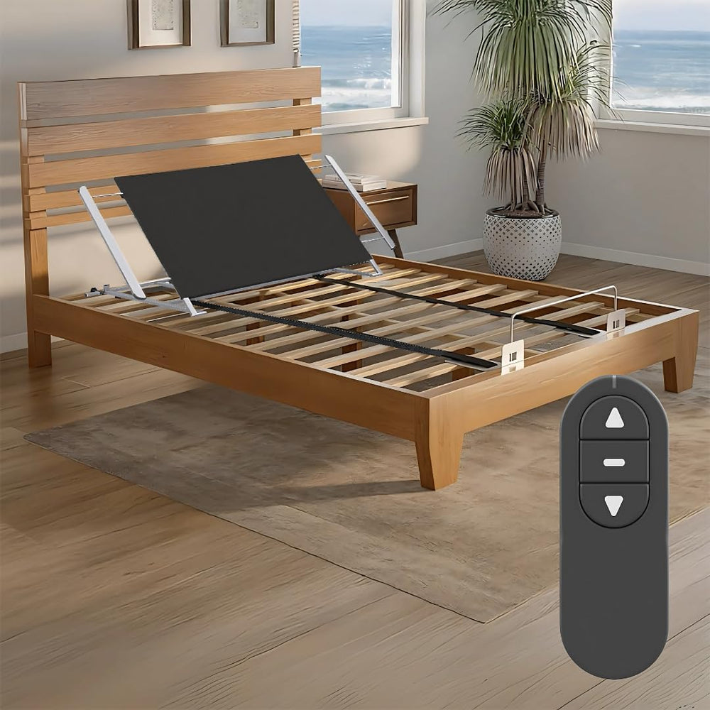 Boyd Sleep Twin Adjustable Bed Kit – Motorized Head Incline Base with Wireles...