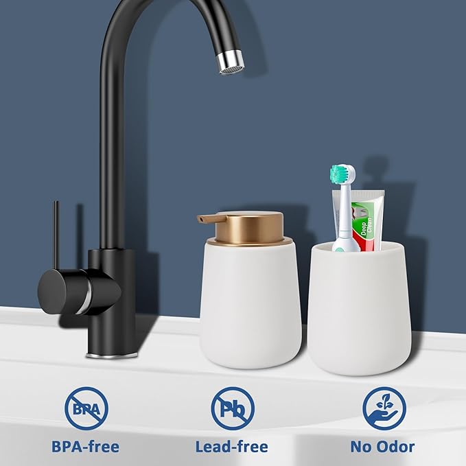 Soap Foaming Dispenser Ceramic - Image 2