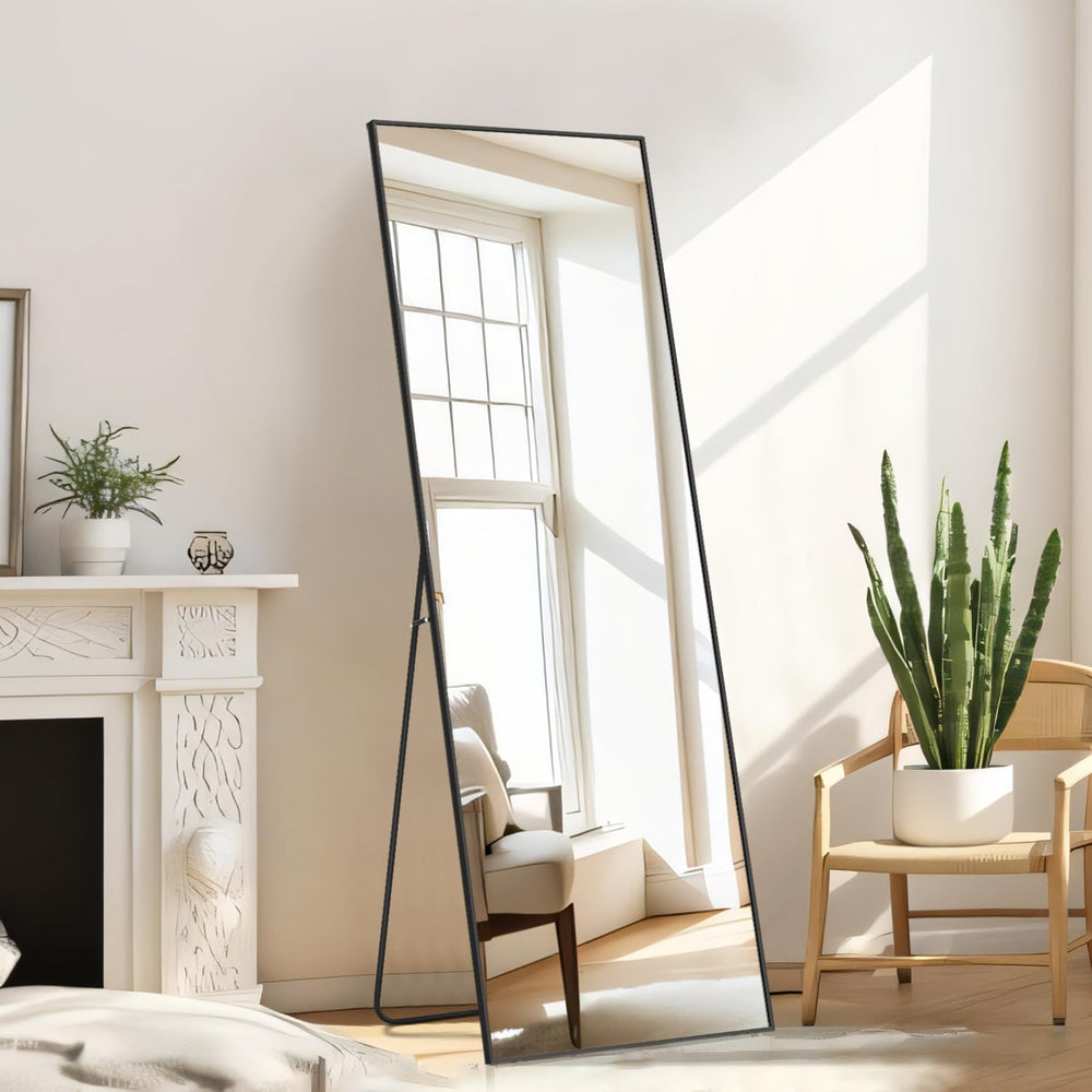 Mirror Full Length, Upgraded 16"x59" Body Wall Mirrors with Shatter...