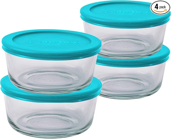 Anchor Hocking SnugFitTM Round Food Storage Containers by AnchorHocking