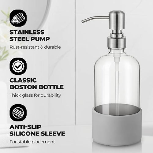 16 oz Hand and Dish Soap Dispenser Set - Image 2